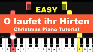 [Christmas Piano Tutorial] O laufet ihr Hirten [피아노초급/EASY]