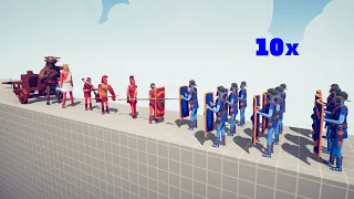 10x SHIELD BEARER Vs ANCIENT Team - Totally Accurate Battle Simulator | TABS