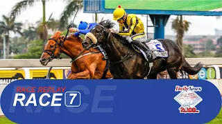 20240525 Hollywoodbets Greyville Race 7 won by GREEN WITH ENVY