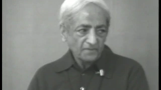 J. Krishnamurti - Ojai 1977 - Teachers Discussion 3 - How will you help a child not to have fear?