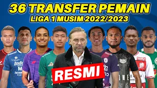 RESMI! REKAP 36 TRANSFER PEMAIN LIGA 1 TERBARU - LIGA 1 2022/2023