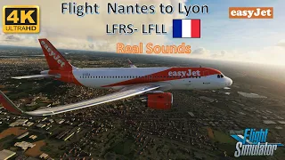 FS 2020 - A Passenger Life- Flight from Nantes Atlantique to Lyon Saint-Exupéry - A320  easyJet