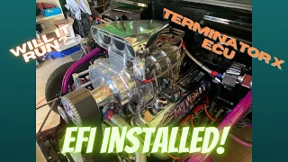 EFI Terminator X Conversion Finally Done | Will it start? | Blown & Injected Big Block