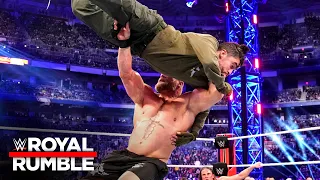 Brock Lesnar decimates Bad Bunny in Royal Rumble rampage: Royal Rumble 2022 (WWE Network Exclusive)