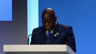 Ghana's President Nana Akufo-Addo - COP26 Leaders’ Event: Africa Adaptation Acceleration Summit
