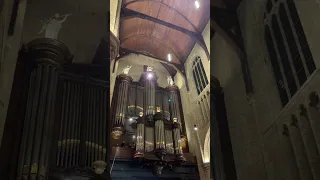Uitleidend orgelspel | Pieter Heykoop | Opname landelijke psalmzangavond in de nieuwe kerk in Delft