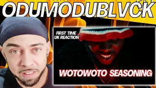 LET'S GO!!! Odumodublvck -  Wotowoto Seasoning ft Black Sherif  [FIRST TIME UK REACTION]