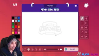 DREAM TEAM PLAYING THE WORST DRAWING GAME QUACKITY HD!!