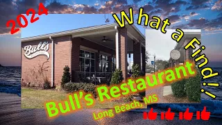 A FIND! Bull's Restaurant Long Beach Mississippi Gulf Coast #travel #food #explore #fun #beach