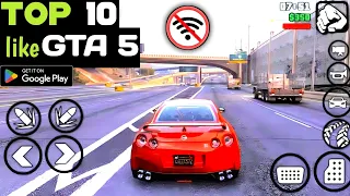 10 Best Offline Open-World Games like GTA 5 for Mobile with Exciting Missions