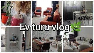 yeni gelin evi|ev turu |3+1ev turu#evturu #evturuvlog #yenigelin #yenigelinevi #evtemizliğivlog #ev