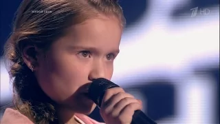 The Voice Kids RU 2014 Vilena — «Нарисовать мечту» Blind Audition | Голос Дети. В.Хикматуллина. СП