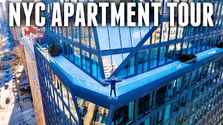 TOURING a FUTURISTIC New York Penthouse | NYC APARTMENT TOUR