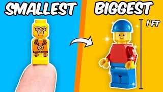 SMALLEST vs BIGGEST Lego Items