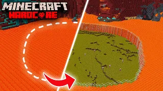 I Drained The LAVA OCEAN in Minecraft Hardcore (Hindi)