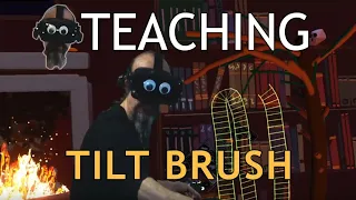 Teaching Tilt Brush: Fork Spotlight- Open Brush by Icosa