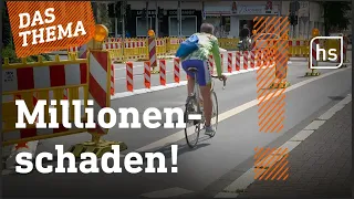 Gießen muss Fahrradstraße wieder zurückbauen | hessenschau