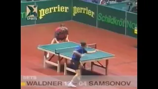 World Cup 1996 Jan-Ove Waldner vs Vladimir Samsonov