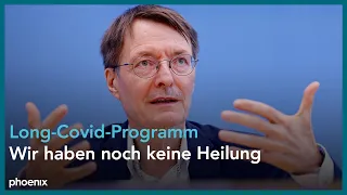 Vorstellung LongCovid-Programm durch Gesundheitsminister Lauterbach