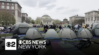 Columbia University switches all classes to remote learning as protests continue