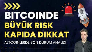 Bitcoin ve Altcoinlerde Artan Büyük Risk | Altcoinlerde Büyük Hasar | Kripto Para Analizi