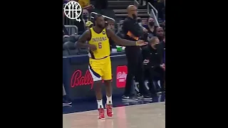 Lance Stephenson Rocks The Air Guitar!