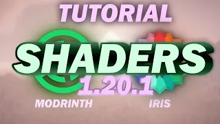 [WORKING] Easy Modrinth Minecraft 1.20.X Iris Shaders & Sodium Tutorial #tutorial #modrinth #mods
