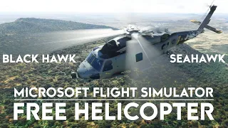 Microsoft Flight Simulator - BlackHawk and Seahawk Helicopters - Ready to Fly