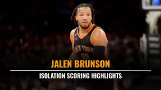 Jalen Brunson / Isolation Scoring Highlights