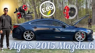 Why a Mazda 6? | Ayo's 2015 Bagged Mazda 6 | Full Mod List Revealed!