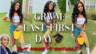 GRWM: FIRST DAY OF SCHOOL | #SeniorYear 🎓