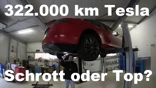 322.000 Kilometer  mit einem Tesla Model S P85! Schrott oder Top ?