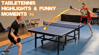 Tabletennis Highlights And Funny Moments #6