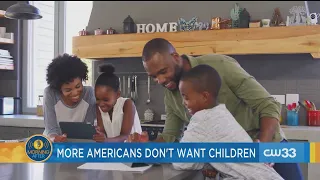 More Americans don't plan on having children