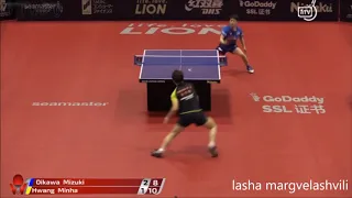 Hwang Minha vs Oikawa Mizuki (Japan Open 2018)