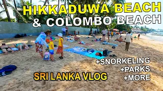 Sri Lanka: Hikkaduwa and Colombo FAMILY LIFE TRAVEL VLOG