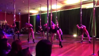 Term 2 Studio Open Night  2018 Pole Beginners 2 Show Ponies