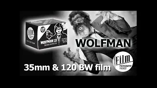 Film Photography Project WOLFMAN 120 Film!