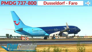 [MSFS] PMDG 737-800 TUIfly | Dusseldorf to Faro | Full Flight