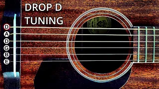 DROP D TUNING | GUITAR TUNER