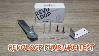 Revoloop Puncture Test || 2x stronger than butyl tubes???