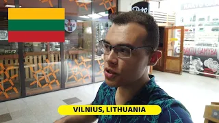 I just arrived in Vilnius, Lithuania and I'm happy for being here 🇱🇹