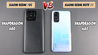 Xiaomi Redmi 10C vs Redmi Note 11 | SpeedTest and Camera comparison