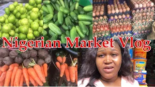 Food Prices in Nigerian Market || Raw Nigerian Market Vlog