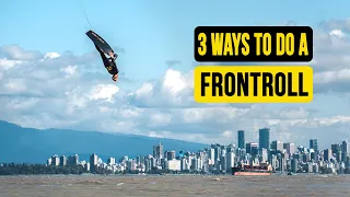 3 Ways to do a Frontroll | Classic, Send and Inverted // Kiteboarding SA Masterclass