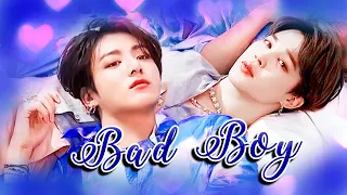 Jikook | Bad Boy | #Jikook #bts ( ft. jimin and  jungkook) Hindi song 💗 Bad Boy😅