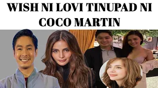 WISH NI LOVI POE TINUPAD NI COCO MARTIN #cocomartin #batangquiapo