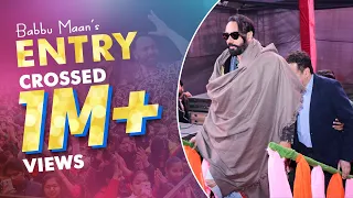 Entry of Babbu Maan | Babbu Maan live 2019 | BFGI Bathinda