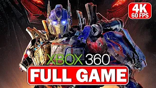 Transformers: Revenge of the Fallen Gameplay Walkthrough FULL GAME (4K 60FPS ULTRA HD)