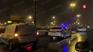 Человека разорвало на части после ДТП на КАД в Петербурге. Точное количество пострадавших ..